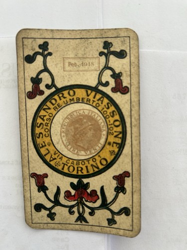 Rare complete 1948 alessandro - rare,