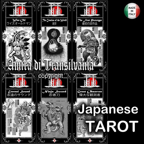 Tarocchi giapponesi stampa - tarocchi,
