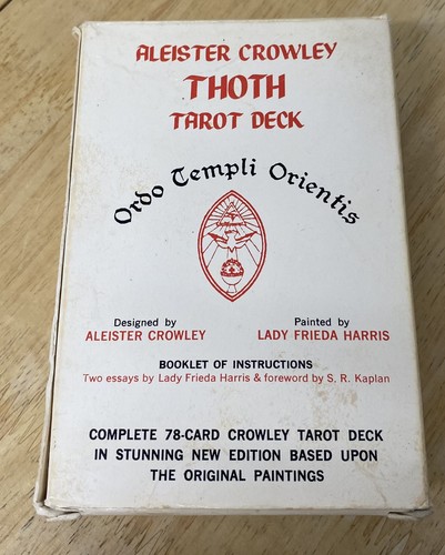 Mazzo tarocchi thoth - mazzo,