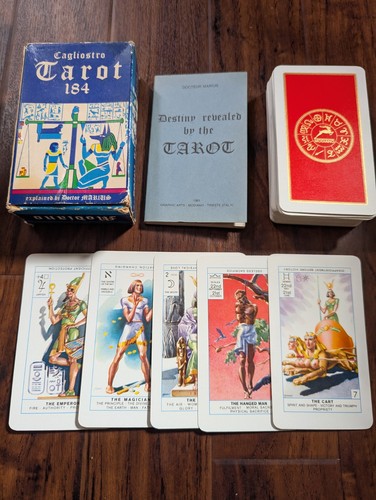 Tarocchi cagliostro 184 rare - cagliostro,